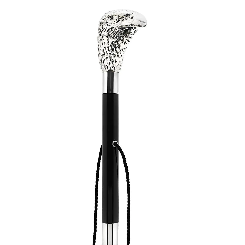 Italian Luxury: Hawk Shoehorn, Crafted in Elegant 925r Silver