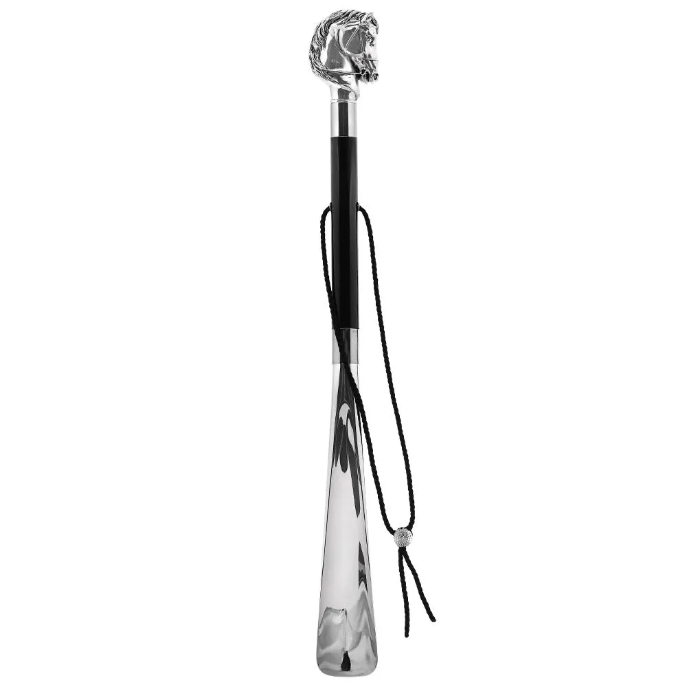 Italian Luxury: Horse Shoehorn, Crafted in Elegant 925r Silver
