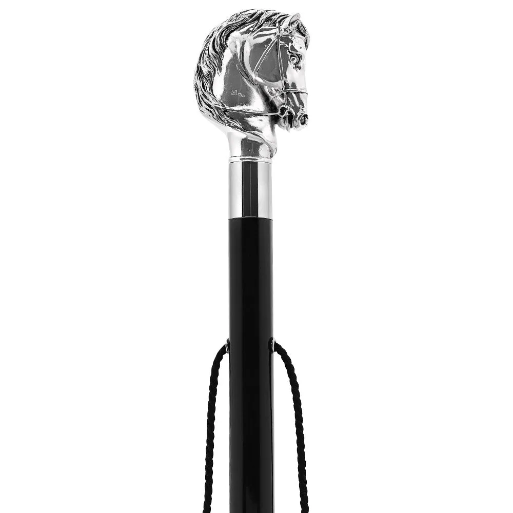 Italian Luxury: Horse Shoehorn, Crafted in Elegant 925r Silver