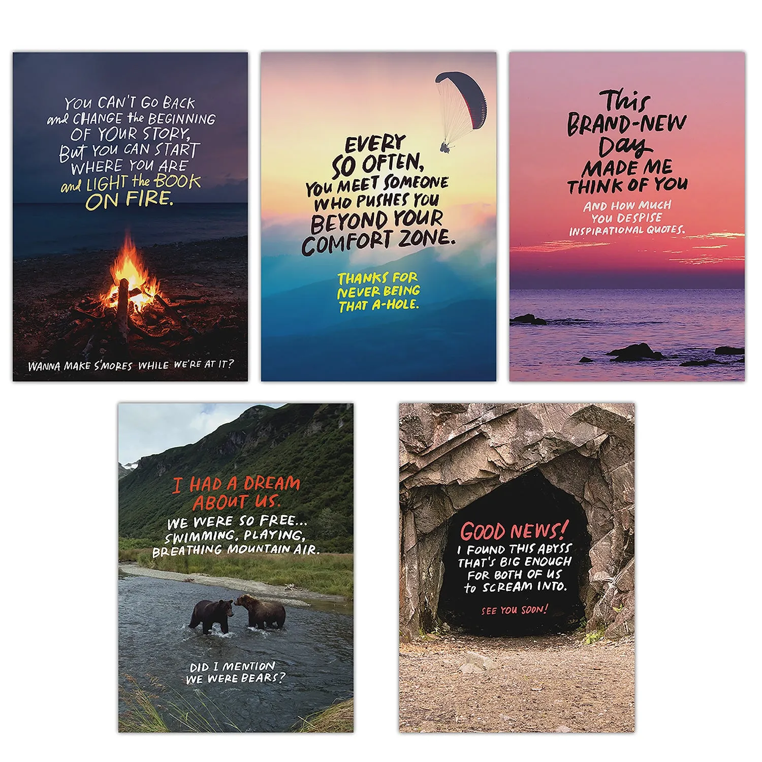 It’s Gonna Be OK-Ish Reasonable Achievement Postcard Book