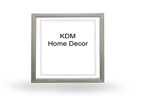 KDM HOME DECOR Photo Frames 2=6x8 inch set 2 Silver Color Table Top/Wall Hanging