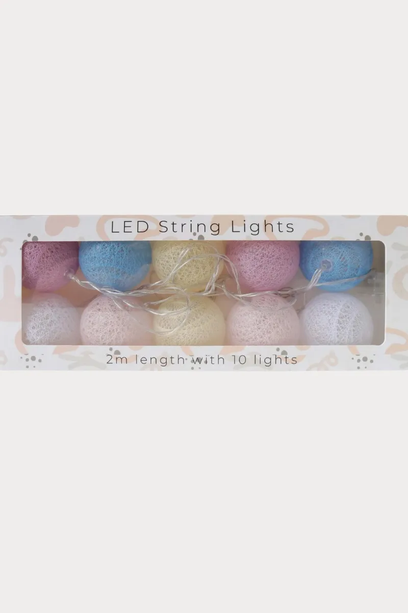 La Vida LED String Light Pastel