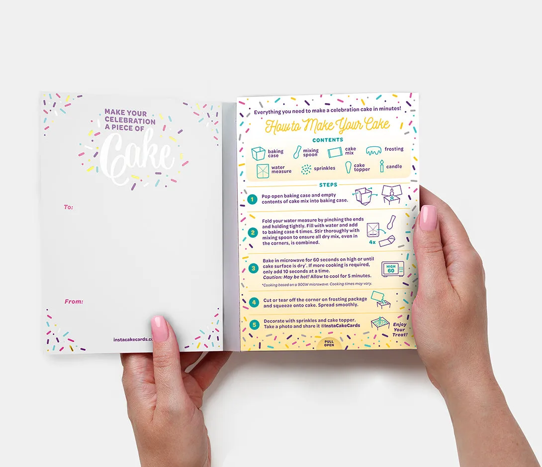 Let's Celebrate Card & Cake