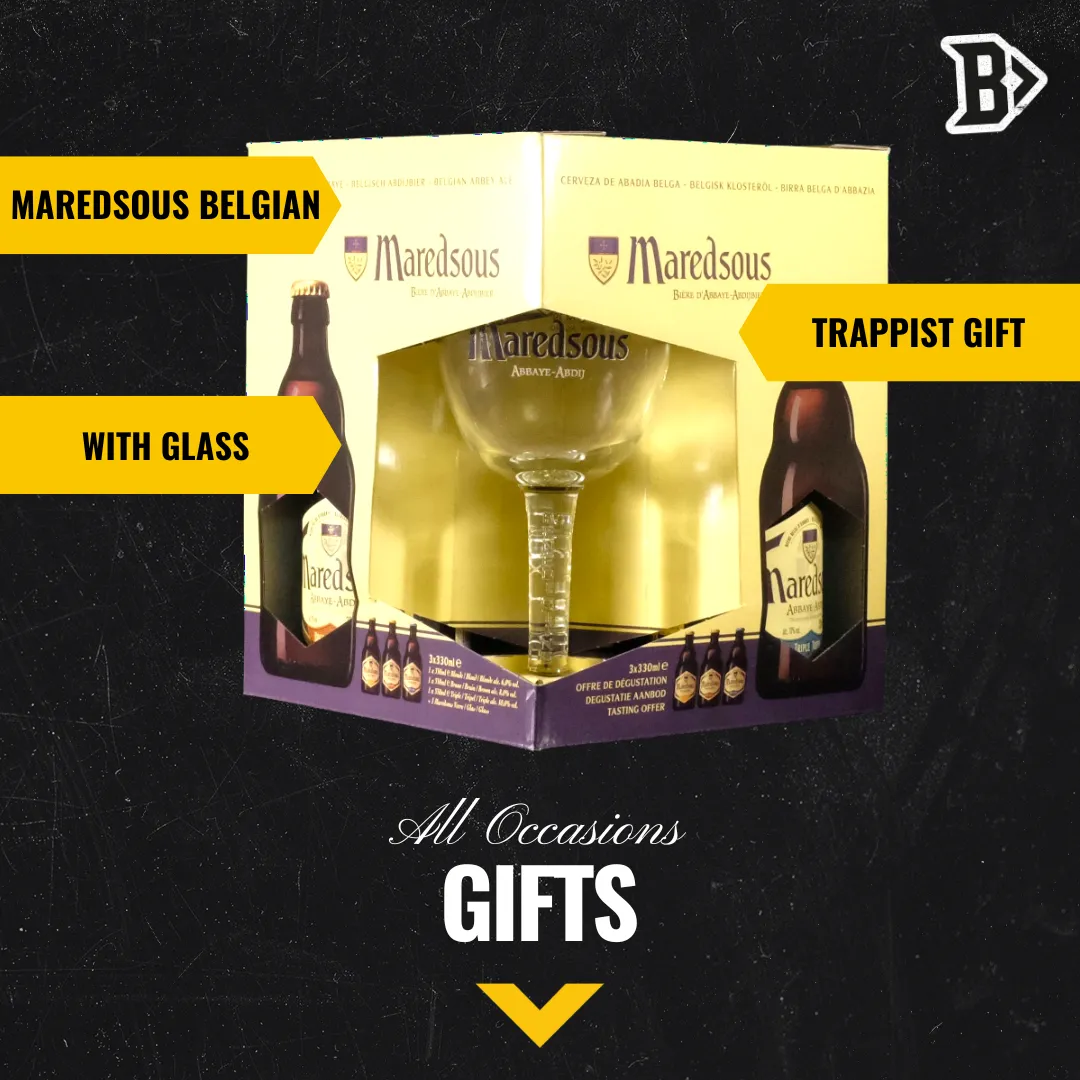 Maredsous Belgian Trappist Gift Pack