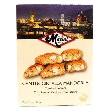 Masini Cantuccini Mandorla with Almonds, 8.8 (Case of 12)