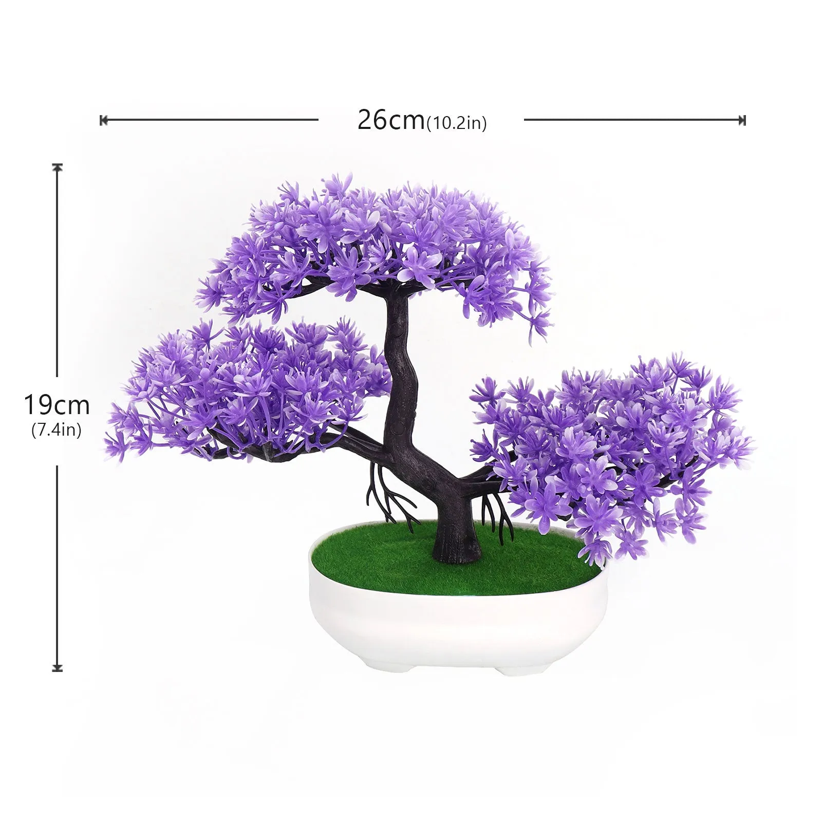 Mini Artificial Plant Bonsai Small Simulated Tree Pot Plants Fake Flowers Office Table Potted Ornaments Home Garden Decor