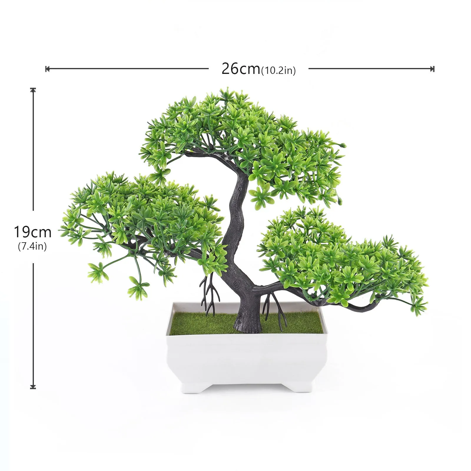 Mini Artificial Plant Bonsai Small Simulated Tree Pot Plants Fake Flowers Office Table Potted Ornaments Home Garden Decor