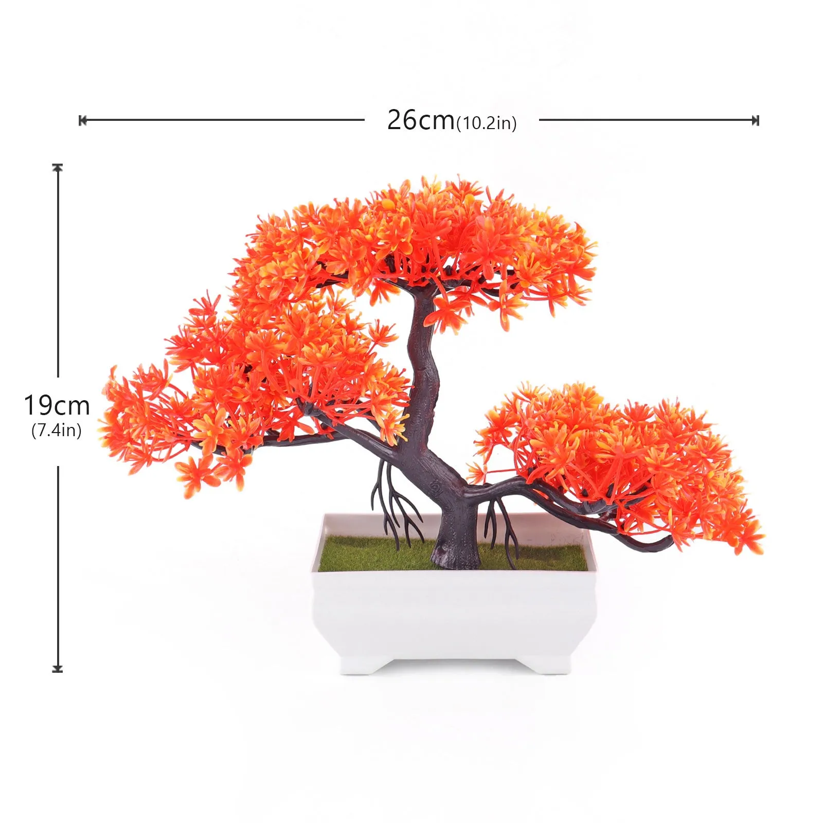 Mini Artificial Plant Bonsai Small Simulated Tree Pot Plants Fake Flowers Office Table Potted Ornaments Home Garden Decor