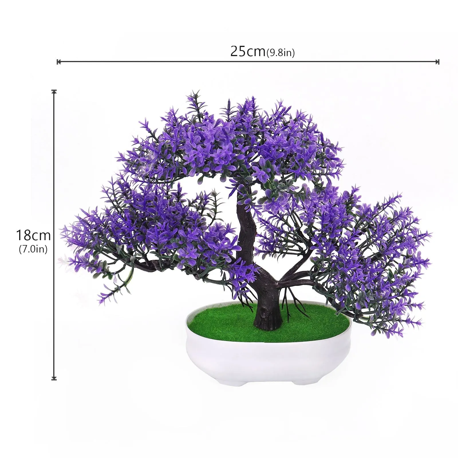Mini Artificial Plant Bonsai Small Simulated Tree Pot Plants Fake Flowers Office Table Potted Ornaments Home Garden Decor