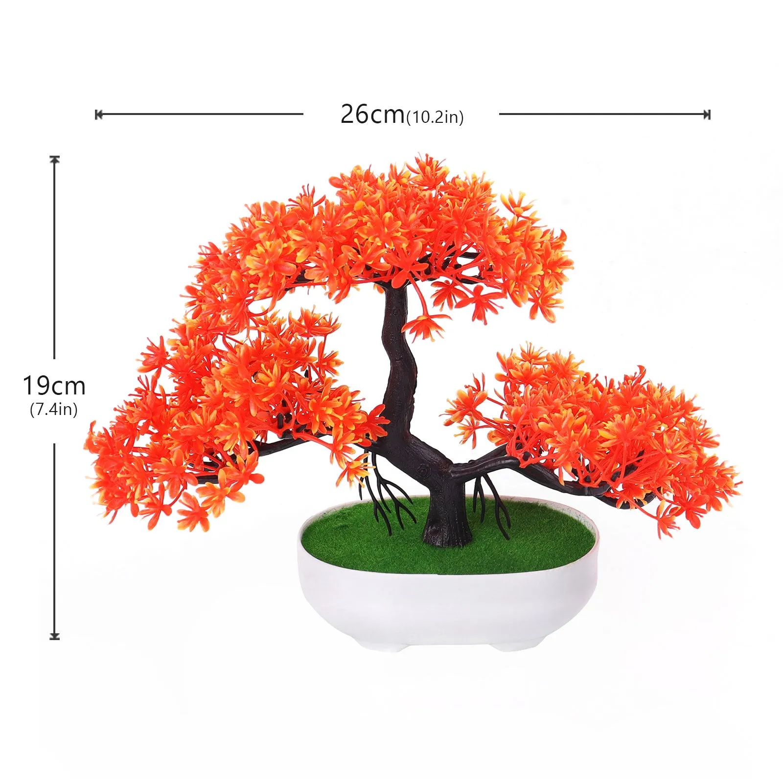 Mini Artificial Plant Bonsai Small Simulated Tree Pot Plants Fake Flowers Office Table Potted Ornaments Home Garden Decor