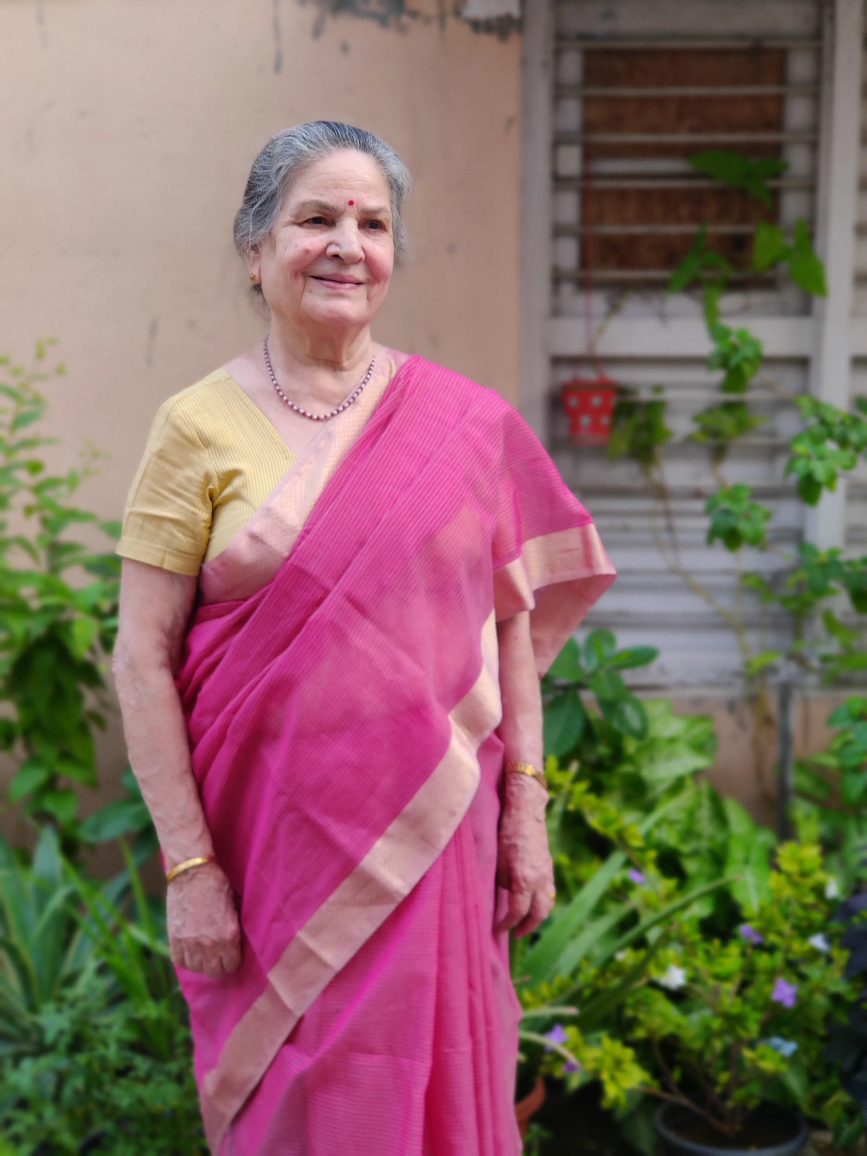 Nazanin Cotton Silk Saree (Final Sale)