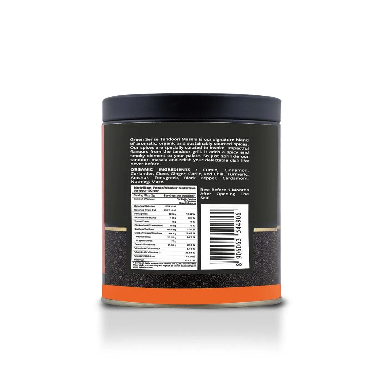 Organic Tandoori Masala - Organic Spice Blend - 80g