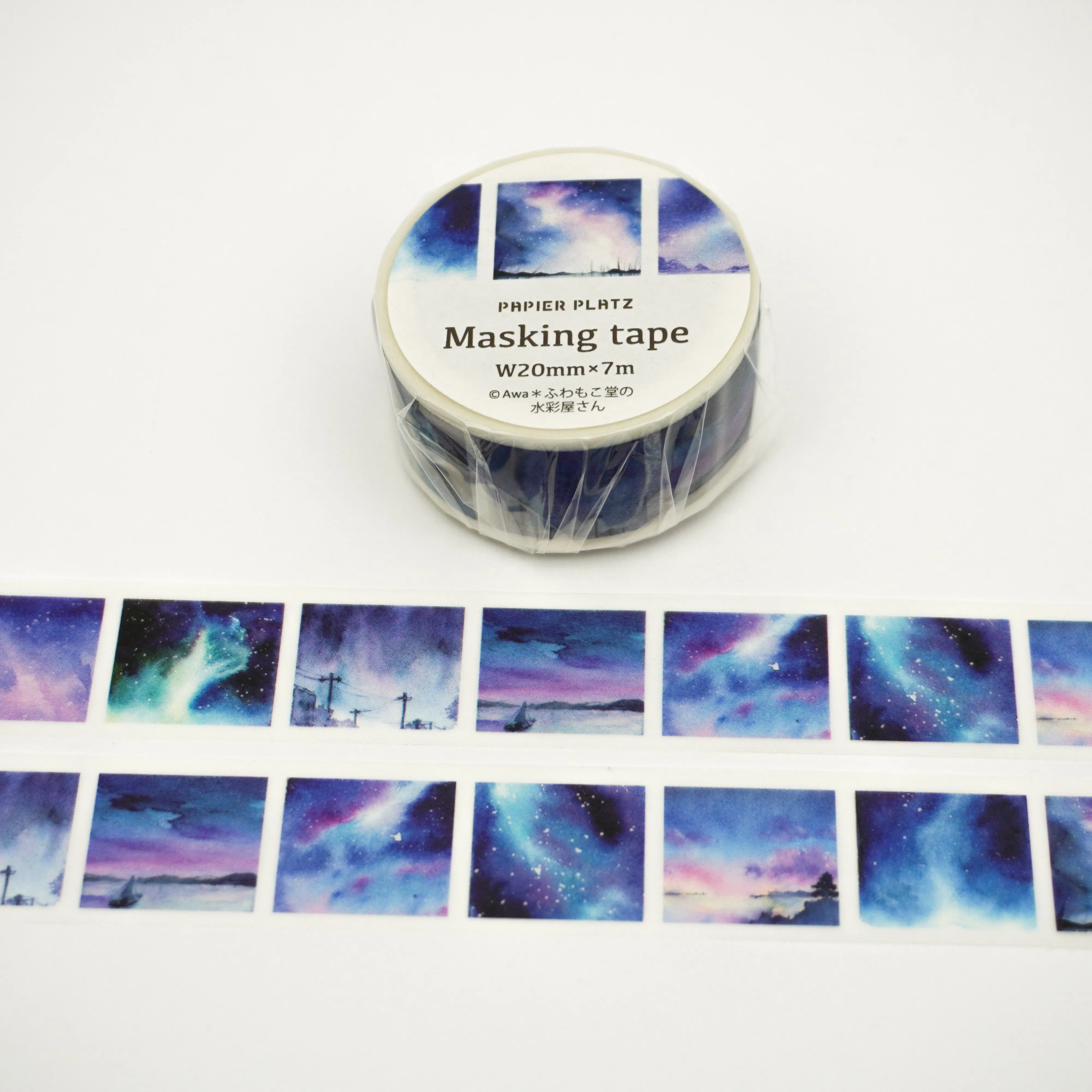 Papier Platz Washi Tape - Moments Captured at Dusk (20mm)