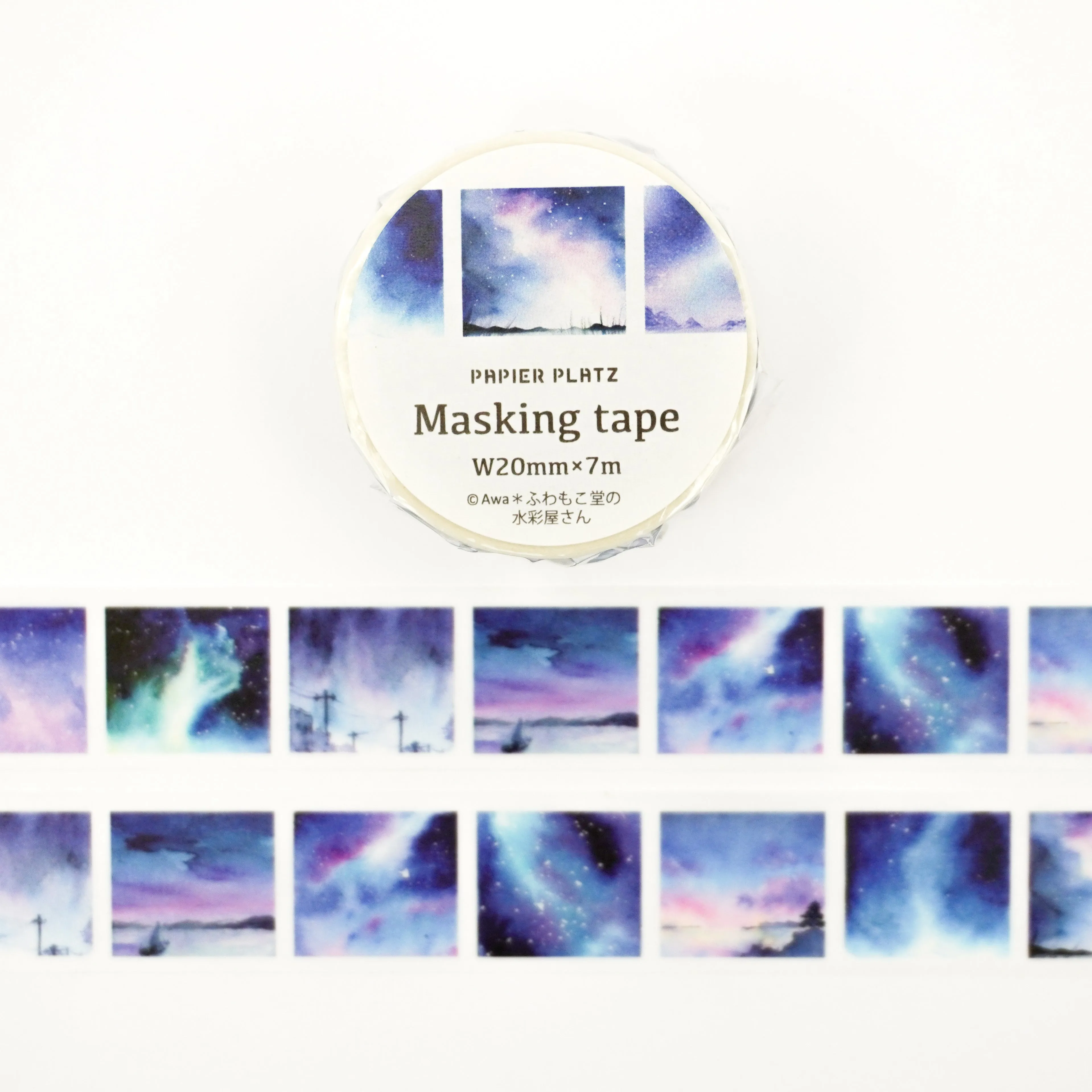 Papier Platz Washi Tape - Moments Captured at Dusk (20mm)