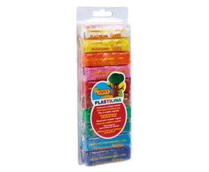 Plastilina Modelling Clay 10 Colour Blister 25g