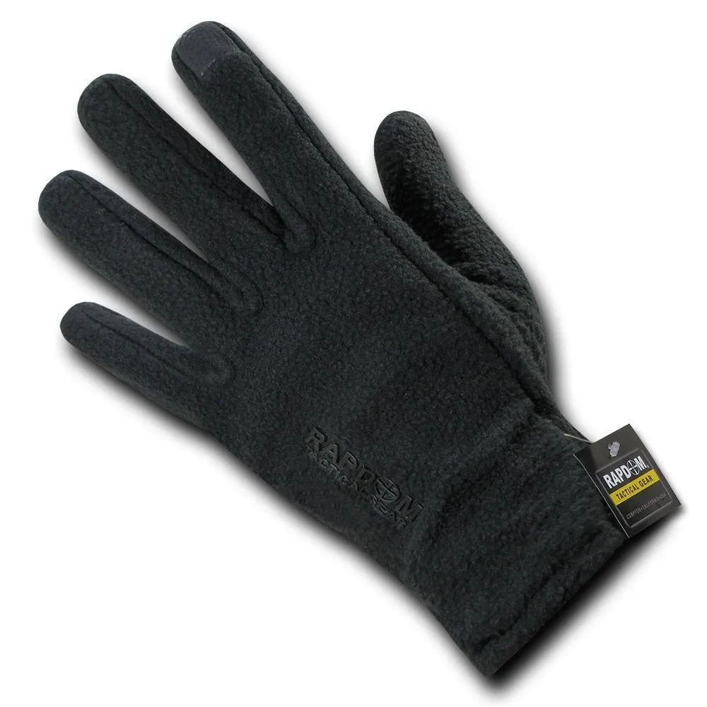 Polar Fleece Winter Thumb Fingertip Touch-Screen Compatible Gloves
