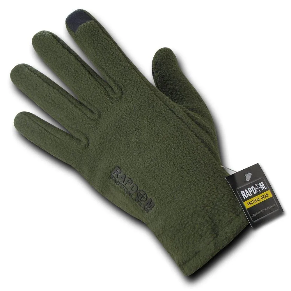 Polar Fleece Winter Thumb Fingertip Touch-Screen Compatible Gloves