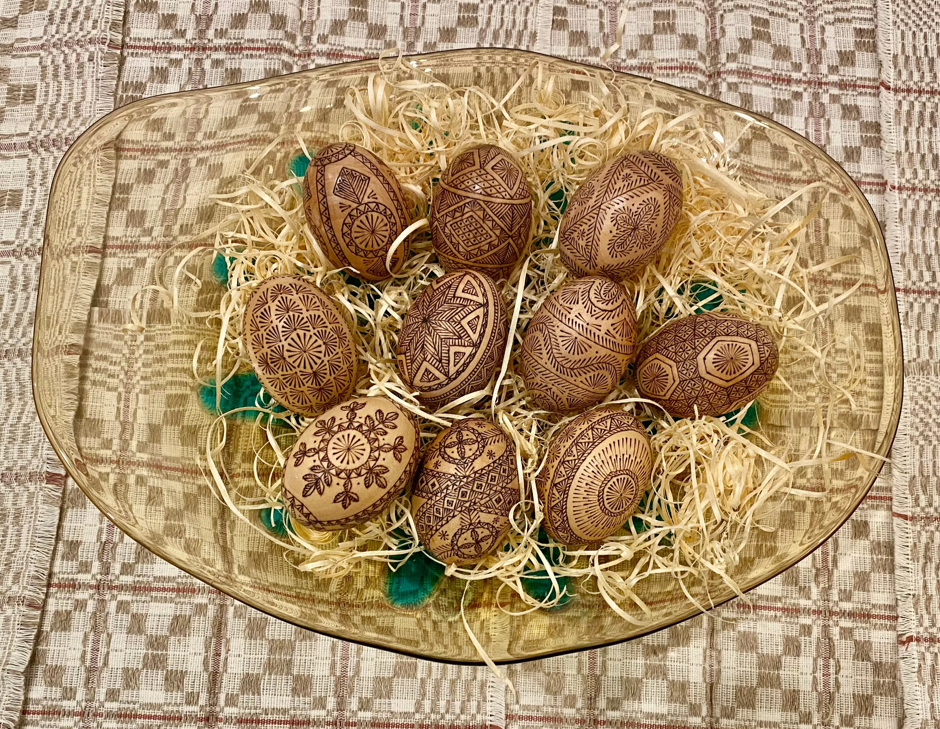 Pyrography Egg (0648)