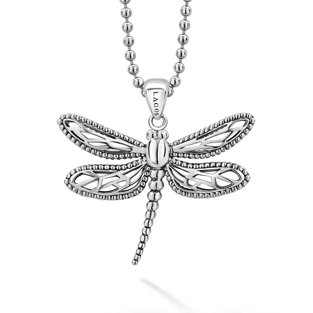 Rare Wonders Dragonfly Pendant Necklace