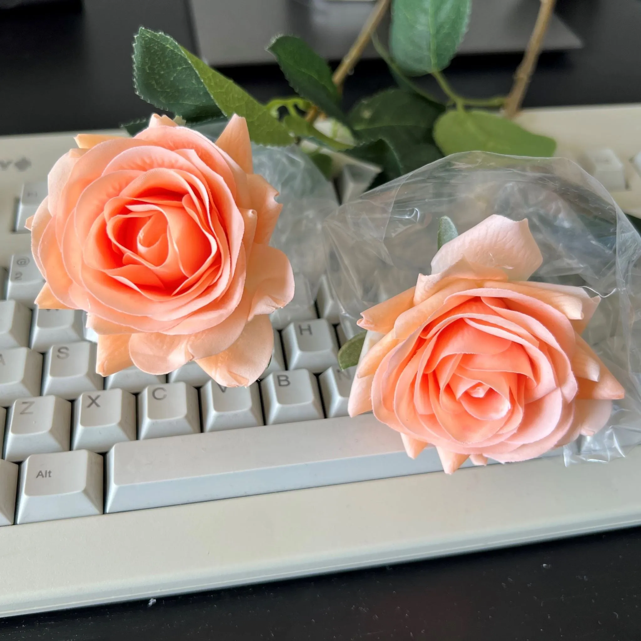Real Touch Flowers Realistic Roses 20pcs