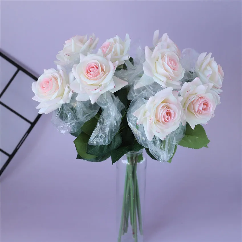 Real Touch Flowers Realistic Roses 20pcs