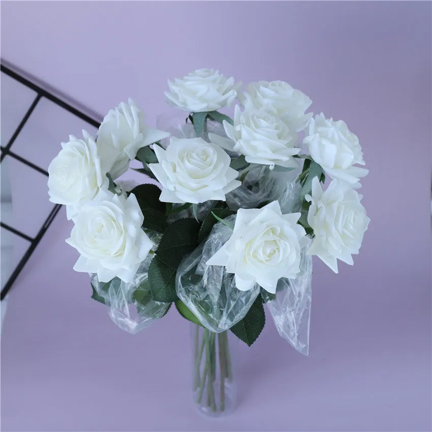 Real Touch Flowers Realistic Roses 20pcs