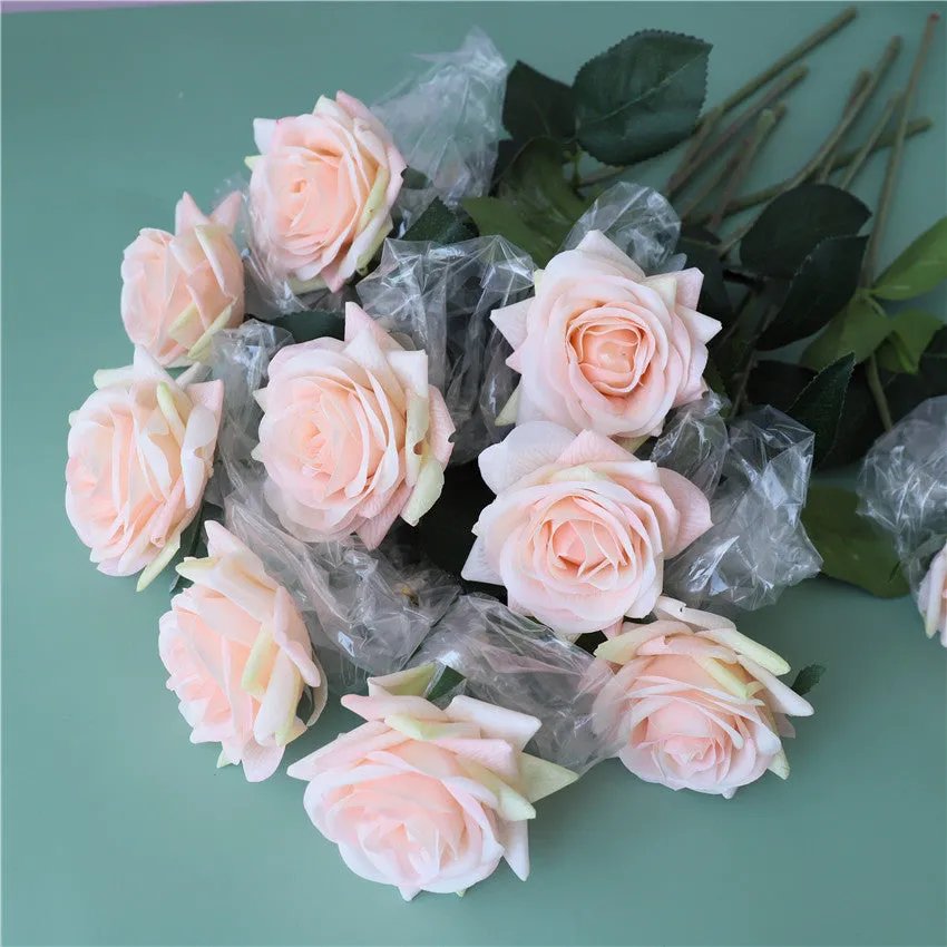 Real Touch Flowers Realistic Roses 20pcs