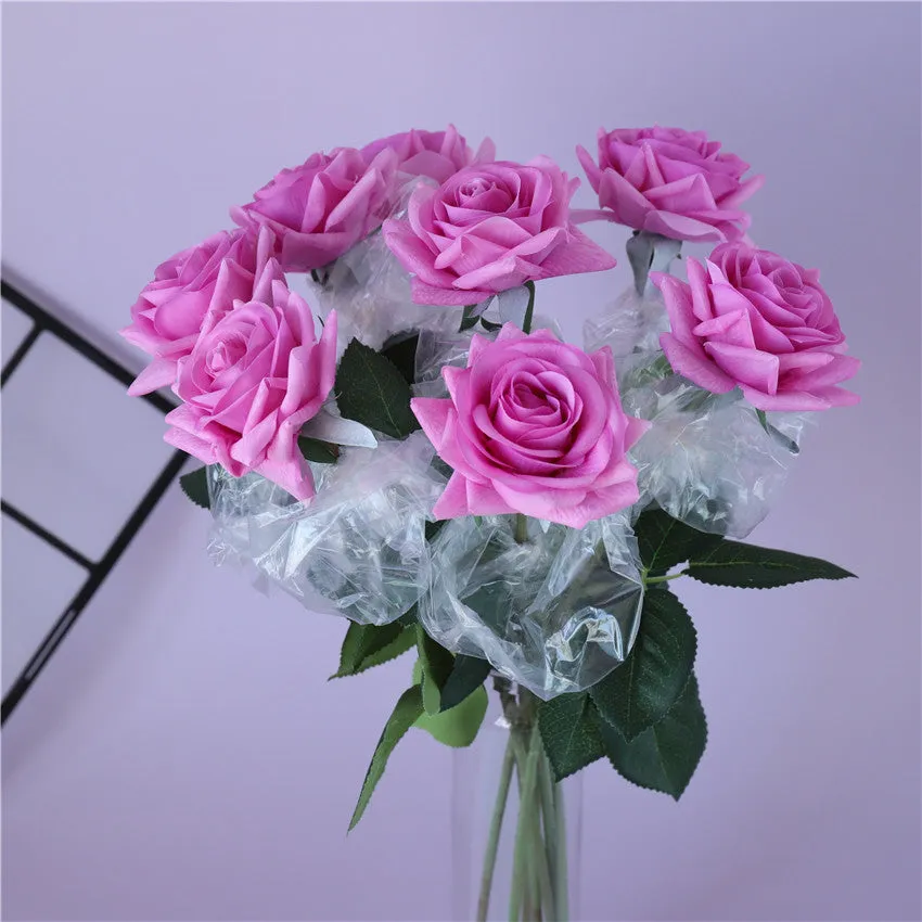 Real Touch Flowers Realistic Roses 20pcs
