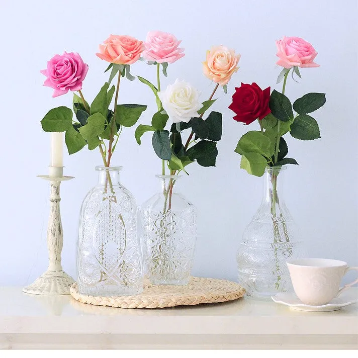 Real Touch Flowers Realistic Roses 20pcs