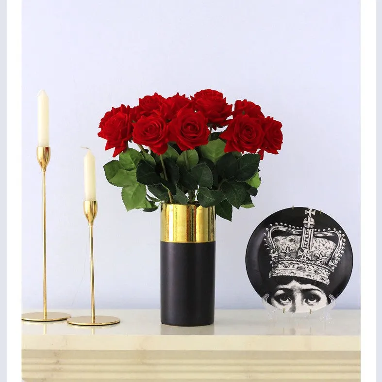 Real Touch Flowers Realistic Roses 20pcs