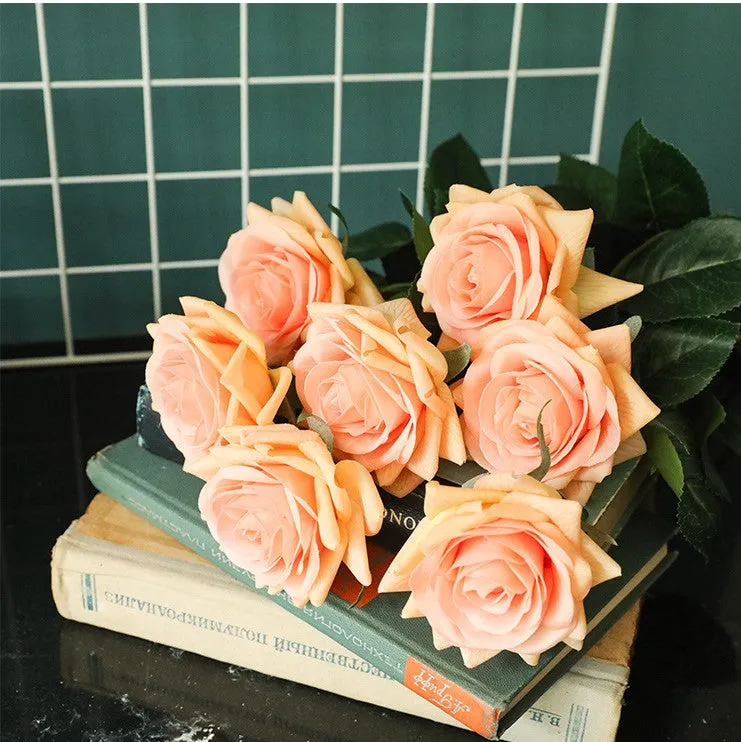 Real Touch Flowers Realistic Roses 20pcs