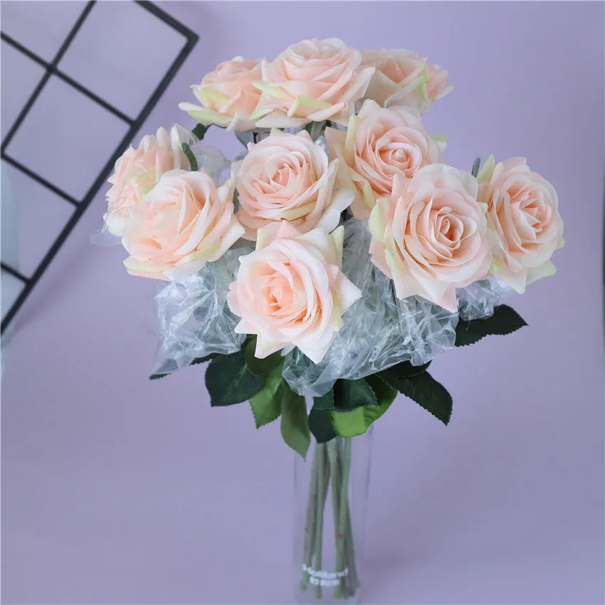Real Touch Flowers Realistic Roses 20pcs