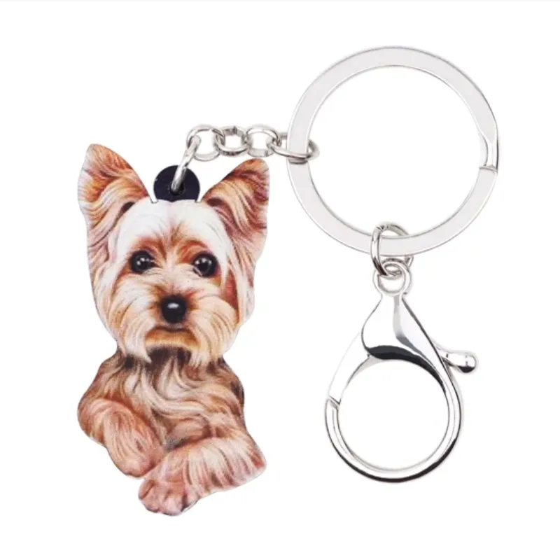 Realistic Terrier Keychains