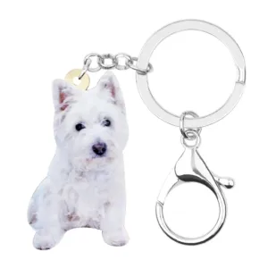 Realistic Terrier Keychains