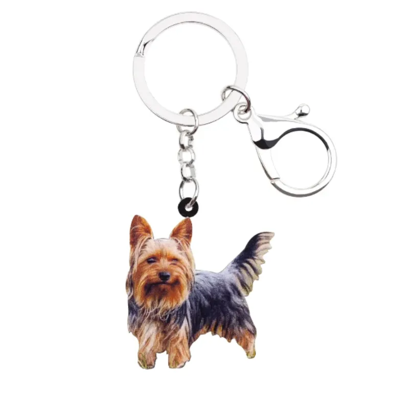 Realistic Terrier Keychains