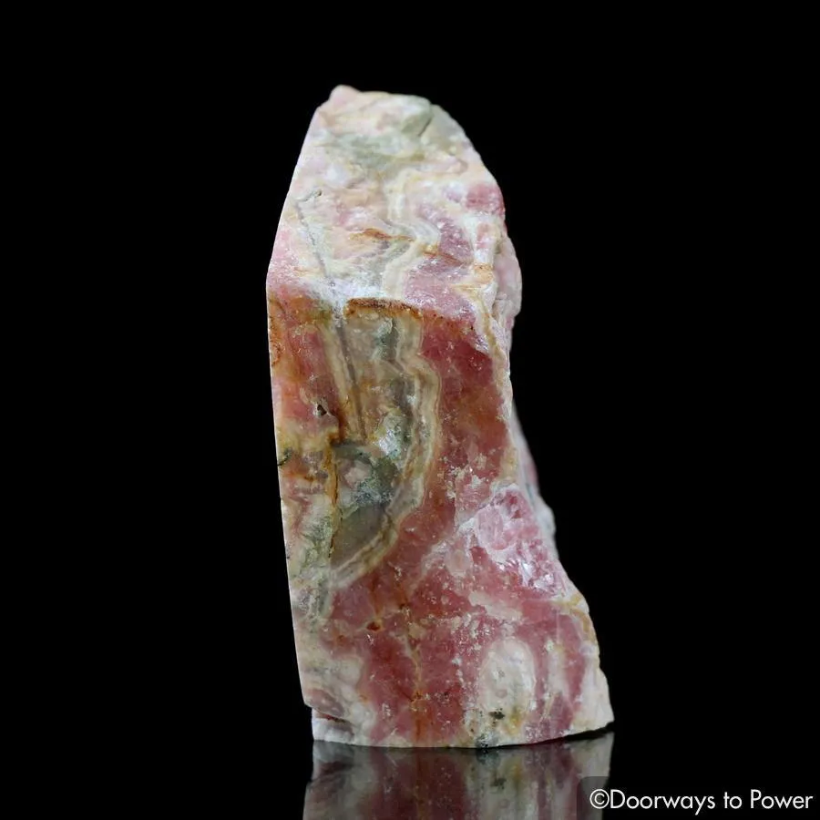 Rhodochrosite Crystal Altar Stone A   