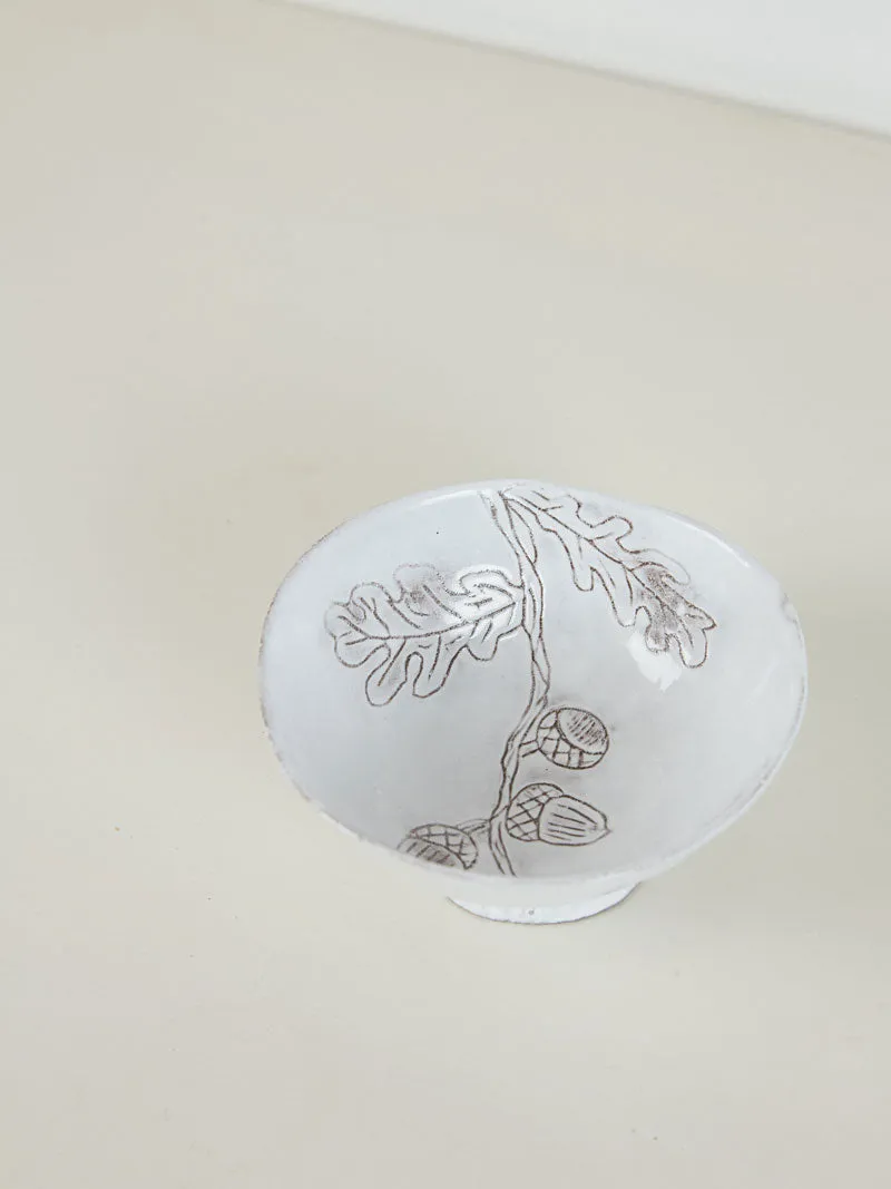 Setsuko Acorn & Oak Leaf Bowl