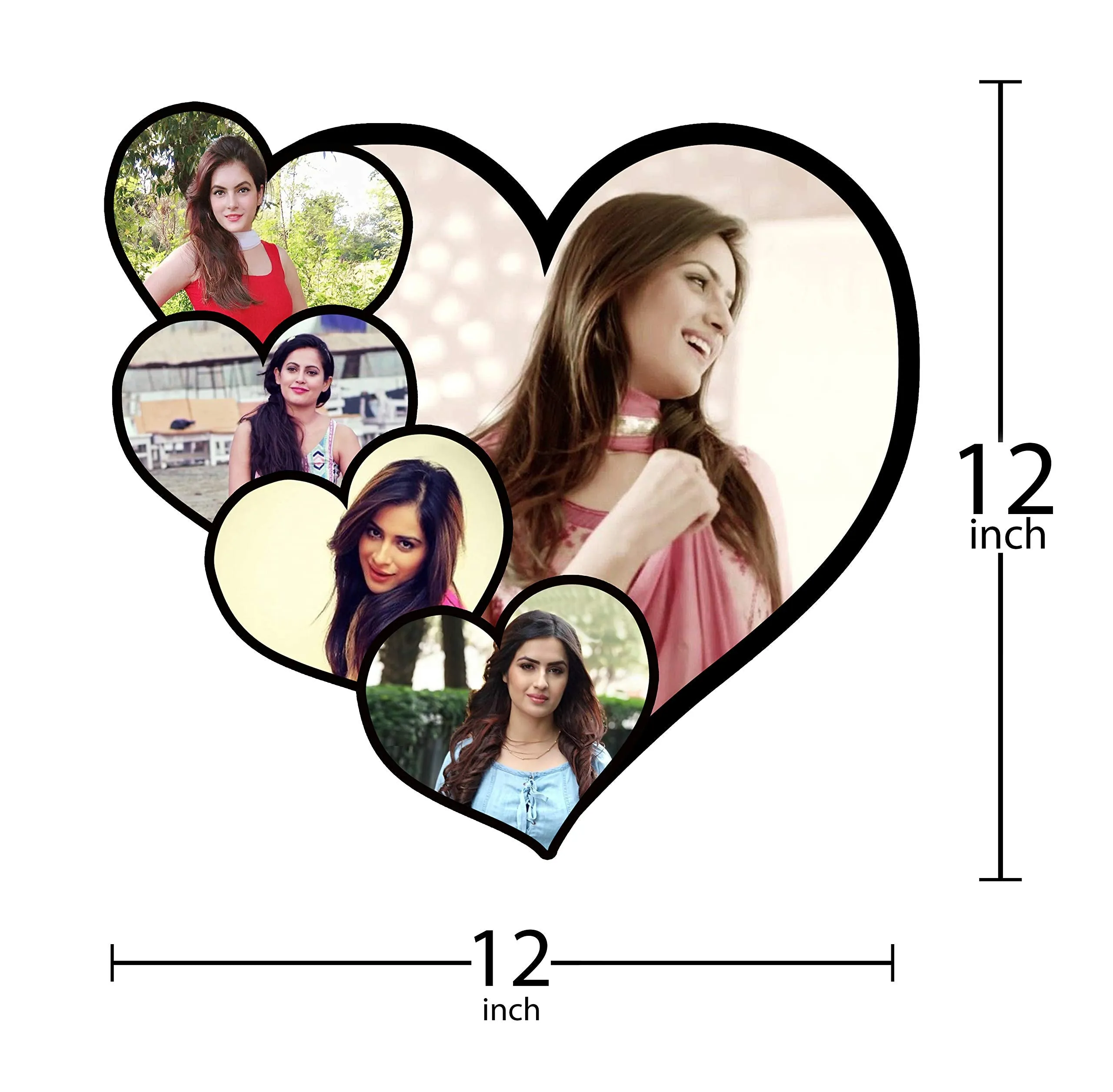 Shri Kanth Art® Photo Frames Perfect for Family Office Wall & Table Decorations and Home (Size :- 12 x 12)