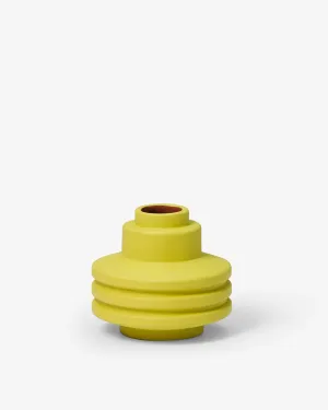 Strata Vase – Chartreuse Terracotta