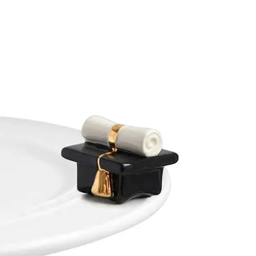 Top of The Class Graduation Cap Mini by Nora Fleming
