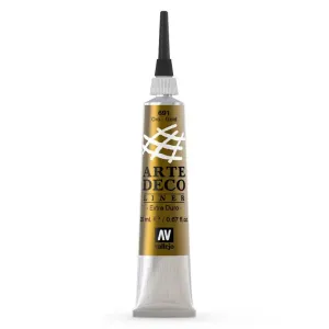 VALLEJO 691 ARTEDECO LINER/CONTOUR 20ML. GOLD