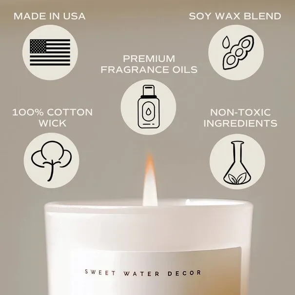Warm and Cozy 11 oz Soy Candle