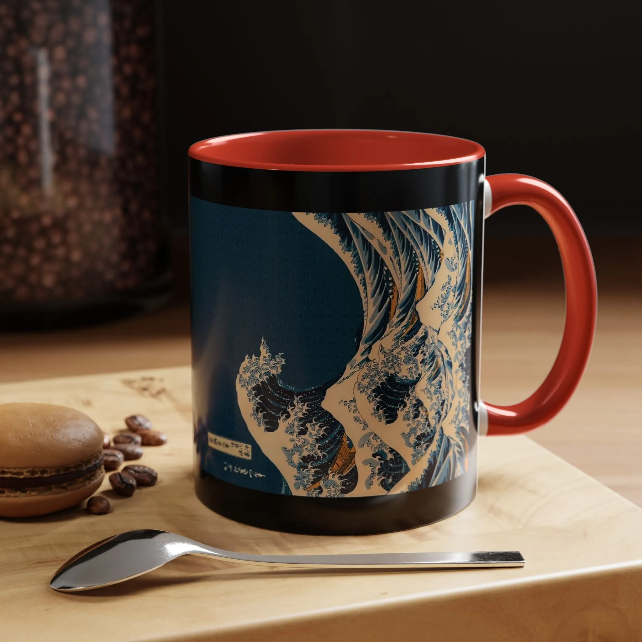 Waves [3rd Edition] Accent Coffee Mug, 11oz
