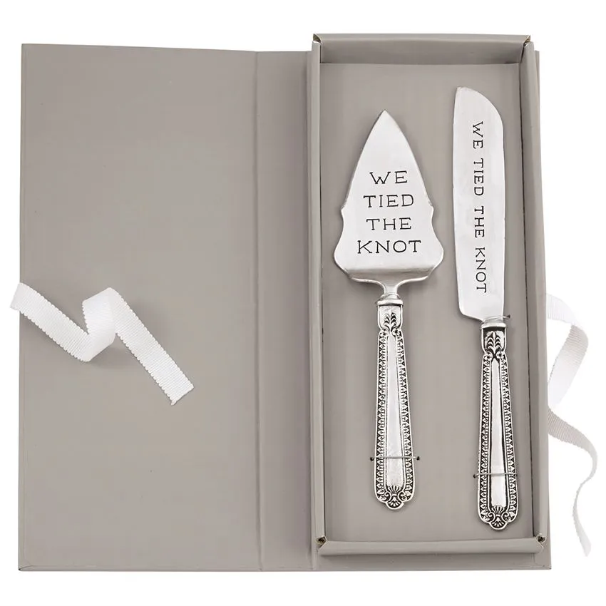 Wedding Cake Serving Set