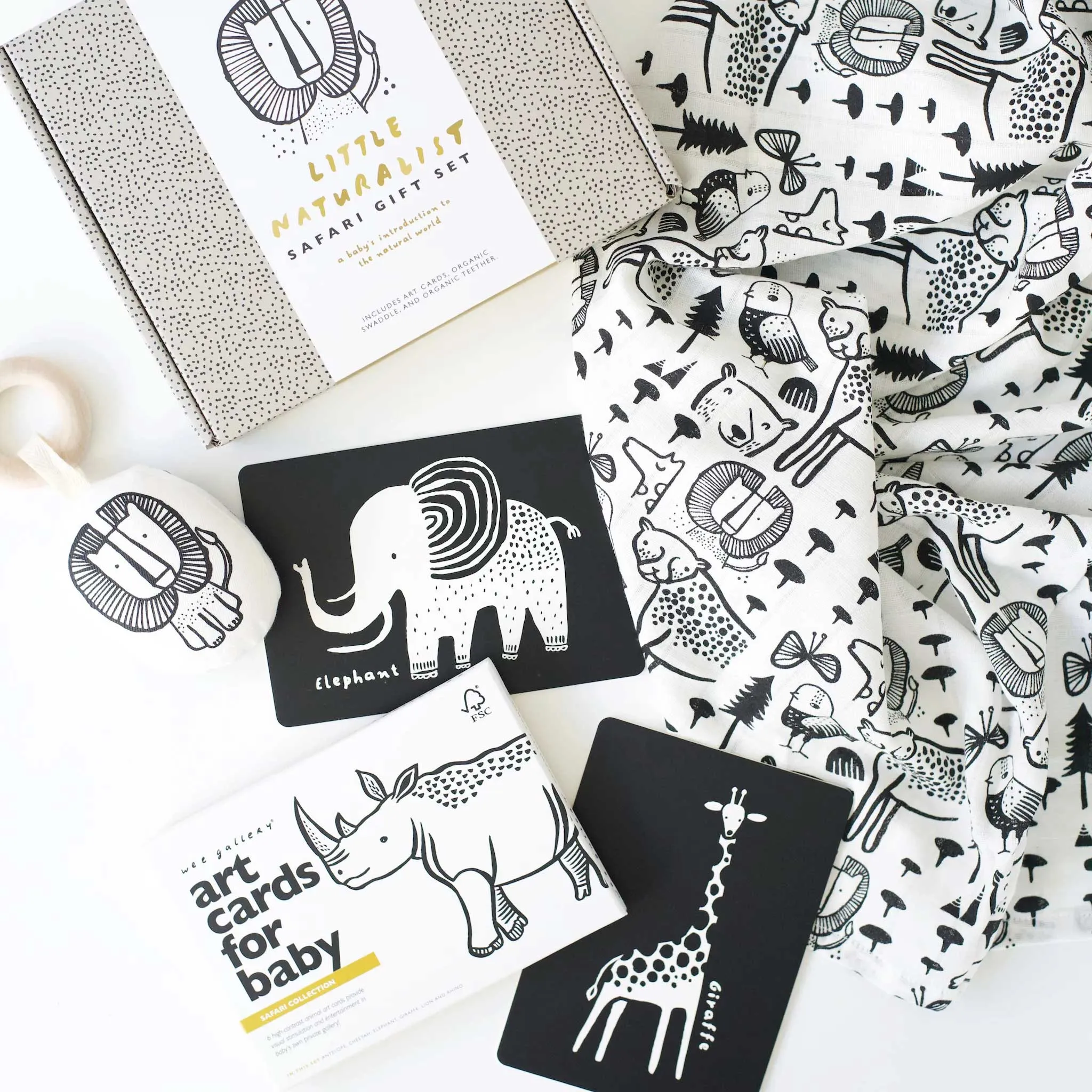 Wee Gallery Little Naturalist Safari Gift Set