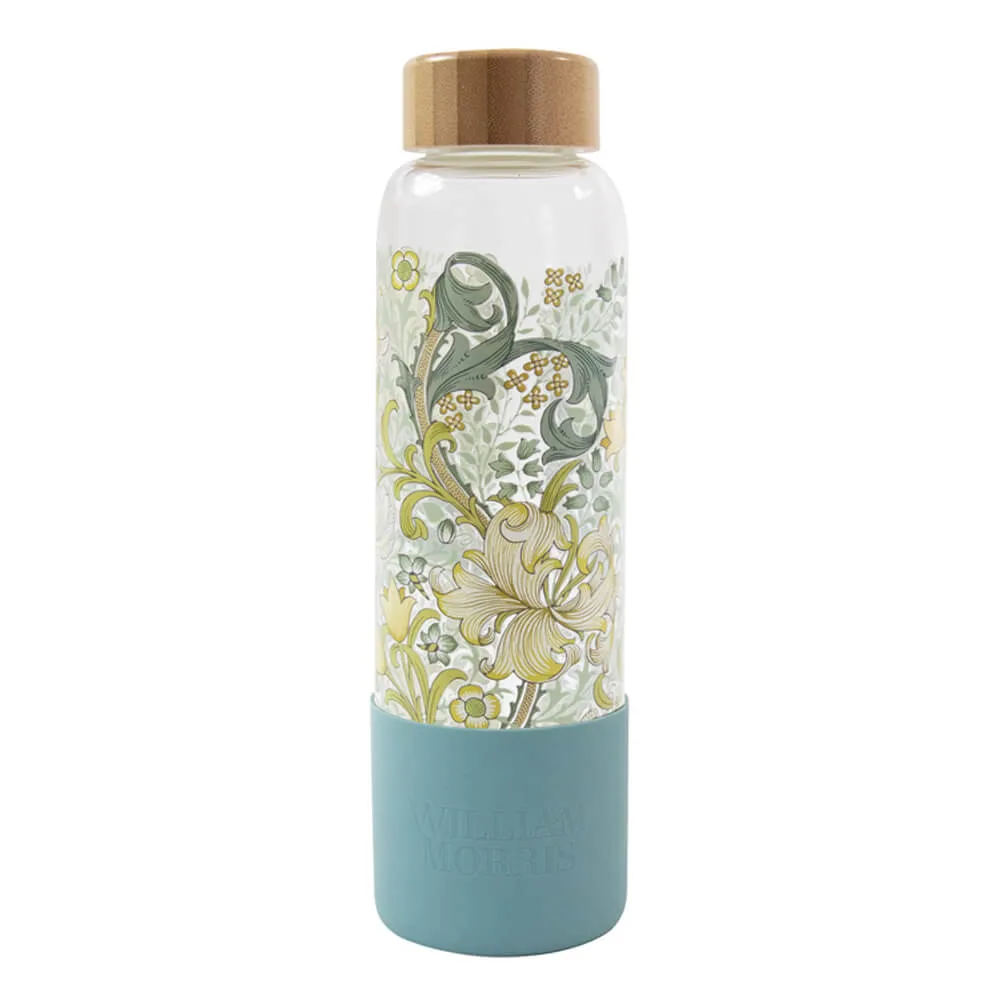 William Morris Golden Lily Glass Water Bottle