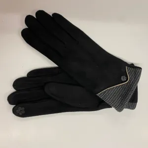 Winter Gloves - Buttons Black