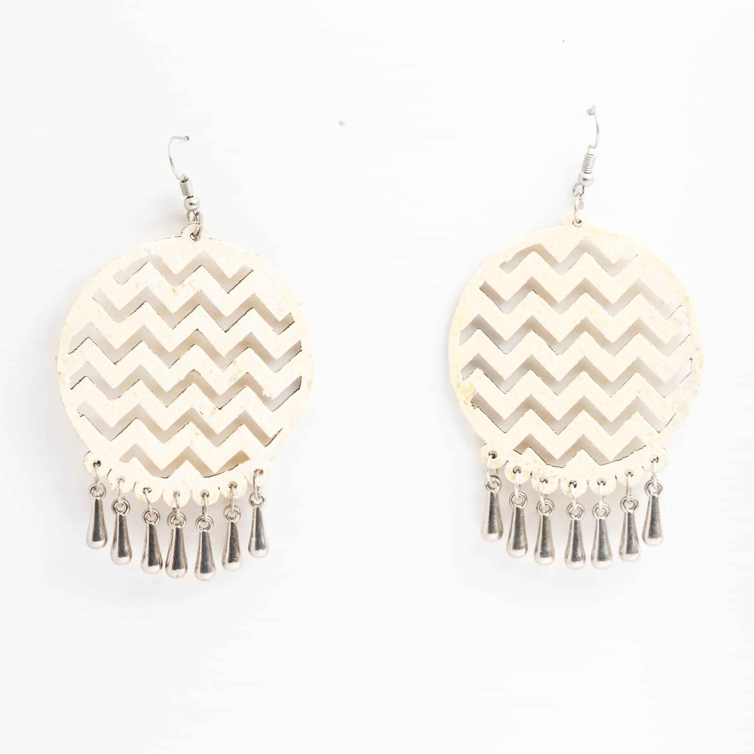 wooden Jaali Earring